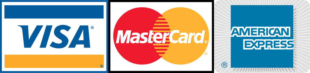 Visa / Mastercard / Amex
